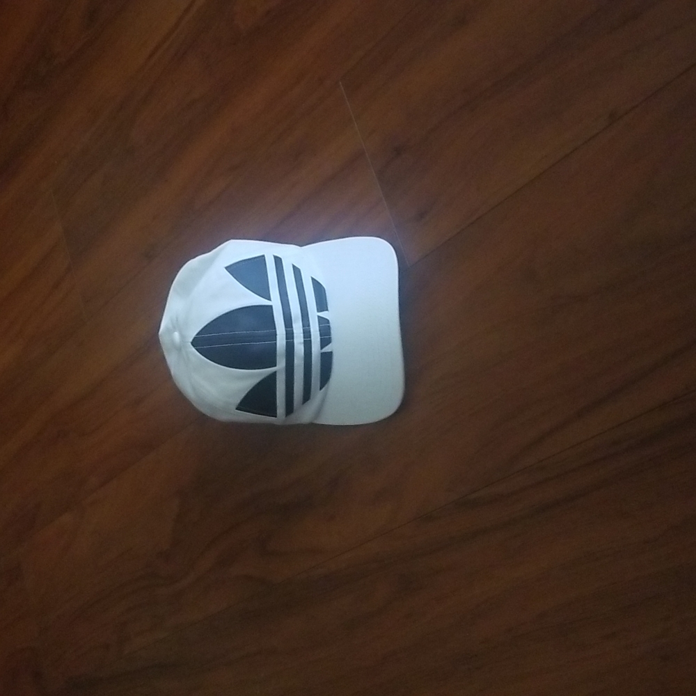 Addidas men and women white cap